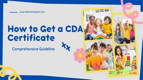 Step-by-Step Guide on How To Get Cda Certificate
