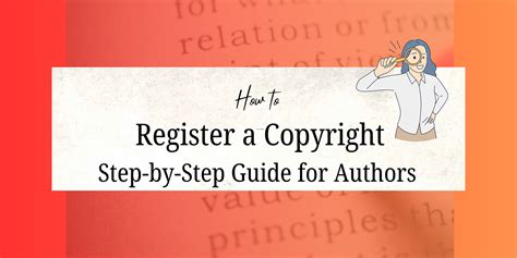 Step-by-Step Guide to Copyright Registration