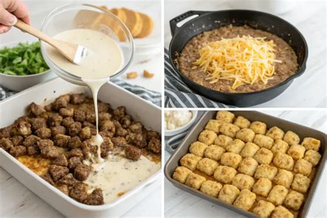 Step-by-Step Guide to Making Tater Tot Casserole