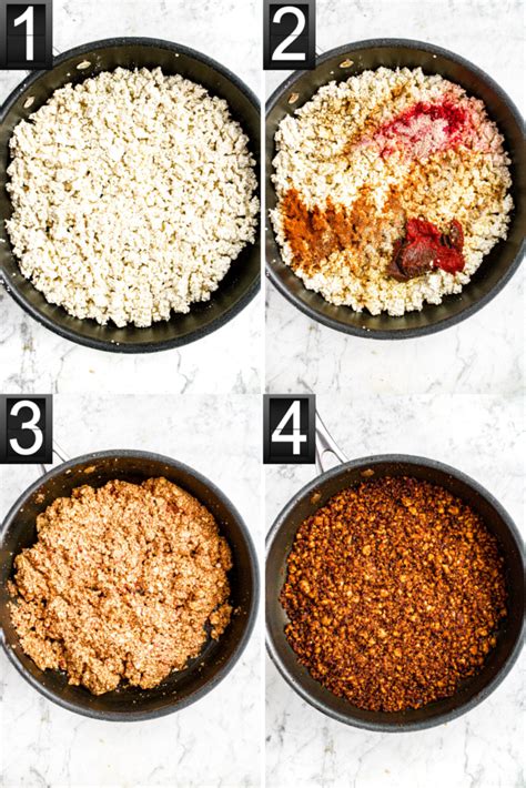 Step-by-Step Guide to Making Tofu Ground Beef