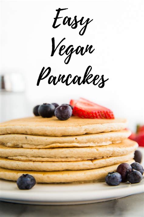 Step-by-Step Guide to Perfect Vegan Pancakes