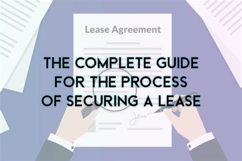 Step-by-Step Guide to Securing Your Lease