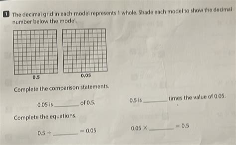 Step-by-Step Guide to Shade The Model To Show The Decimal 0.542
