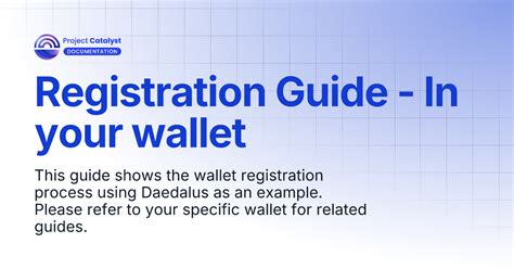Step-by-Step Guide to Wallet Registration
