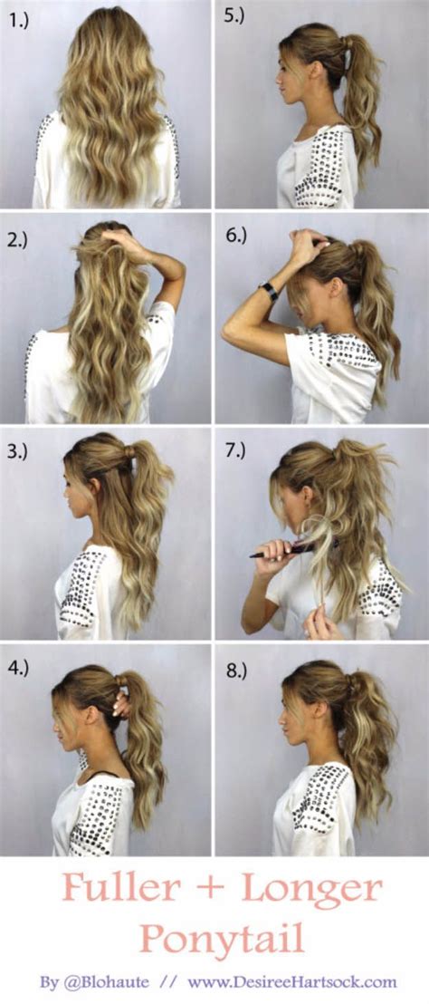 Step-by-Step Guide to Your Perfect Messy Ponytail