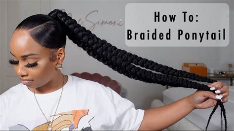 Step-by-Step Guide to Your Perfect Sleek Braided Ponytail