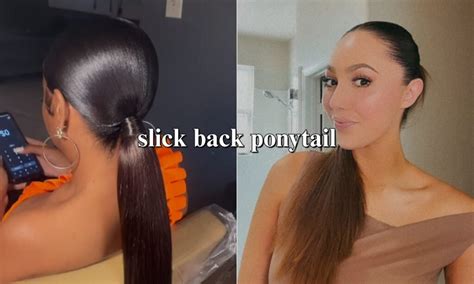 Step-by-Step Guide to the Perfect Slick Ponytail