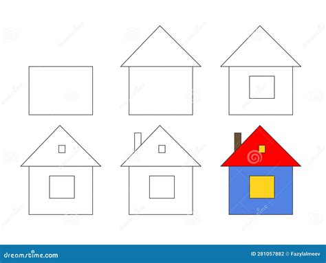 Step-by-Step Home Coloring Process