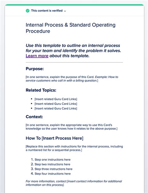 Step-by-Step Procedure Overview