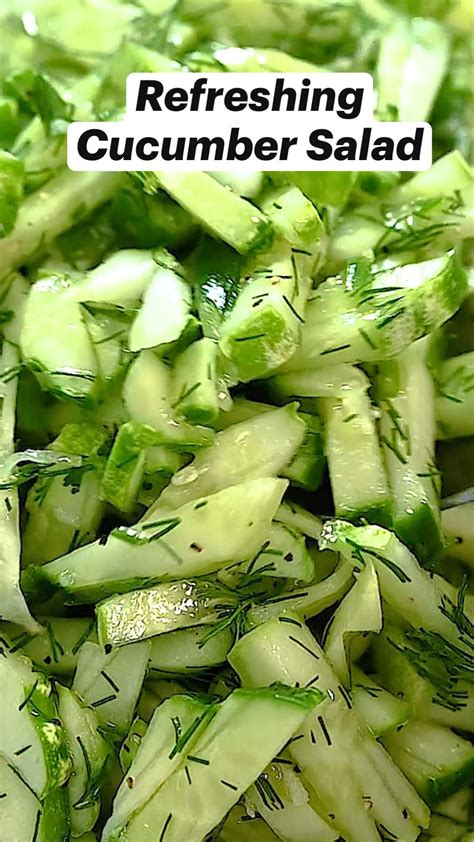 Step-by-Step: How to Make Your Refreshing Cucumber Salad