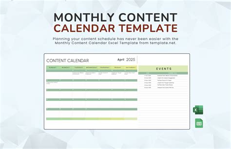 Calendar Maker & Calendar Creator for Word and Excel