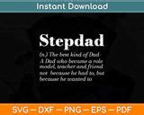 Download Stepdad Definition Cut File DXF Files