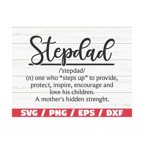 Download Stepdad Definition Cut File For Crafts