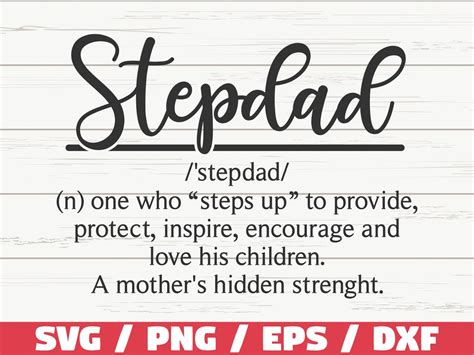 Download Stepdad Definition Cut File For Silhouette