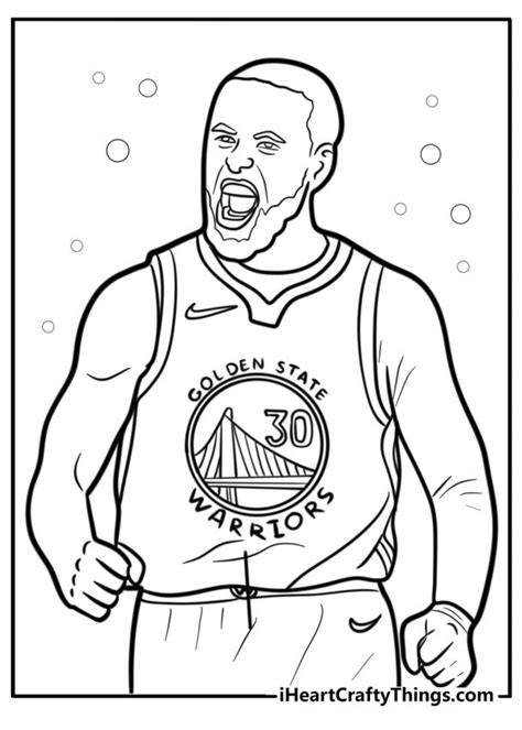 Steph Curry Coloring Pages