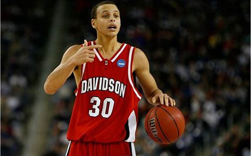 Stephen Curry At Davidson College