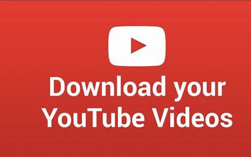 Steps To Download A Youtube Video