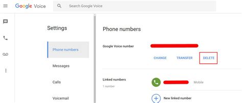 Steps to Delete a Google Voice Contact
