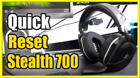 Steps to Reset Turtle Beach Stealth 700 Xbox One