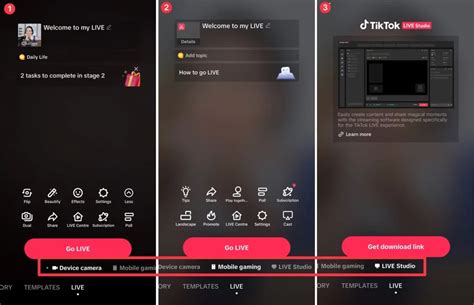 Steps How to Go Live on TikTok