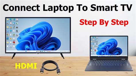 Steps To Connect Laptop To Vizio Smart TV Using HDMI Cable