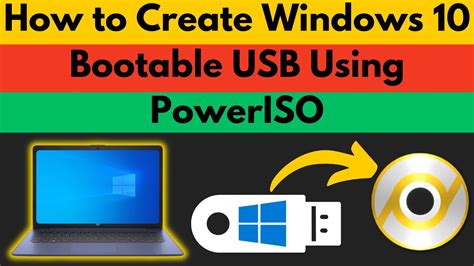 Steps To Make Bootable USB Using PowerISO