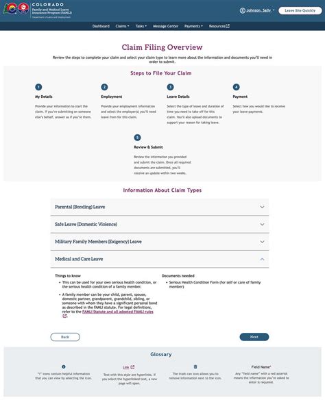 Steps for Filing a FAMLI Claim