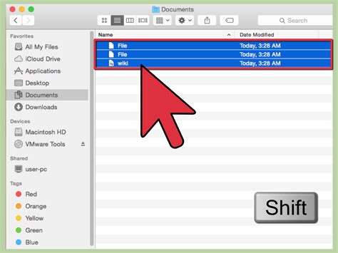 Steps for how to select all on mac