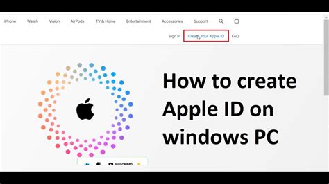 Steps to Create an Apple ID on PC (Windows and Mac)