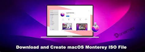 Steps to Create macOS Monterey ISO File