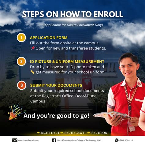 Steps to Enroll Right Now