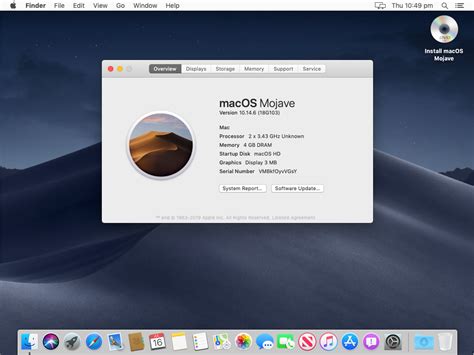 Steps to Install macOS Mojave on VirtualBox on Windows Using ISO