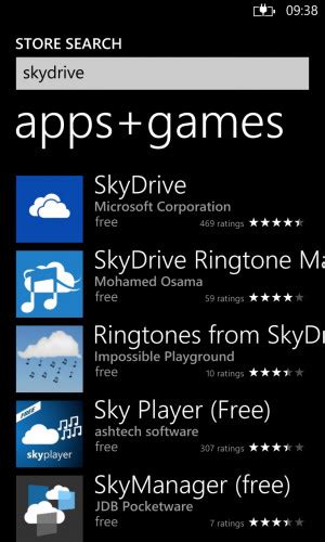 Steps to Integrate SkyDrive with Windows Phone 8