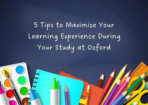 Steps to Maximize Your Learning Experience