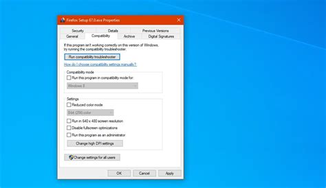 Steps to fix D3D full-screen issues on Windows 10