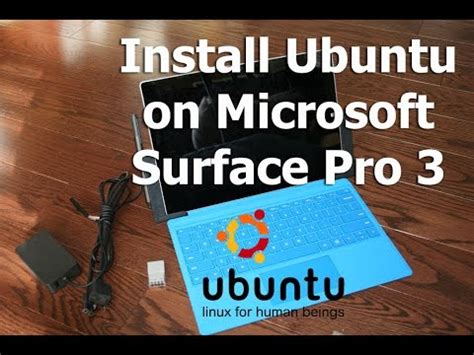 Steps to install Linux/Ubuntu on Surface Pro