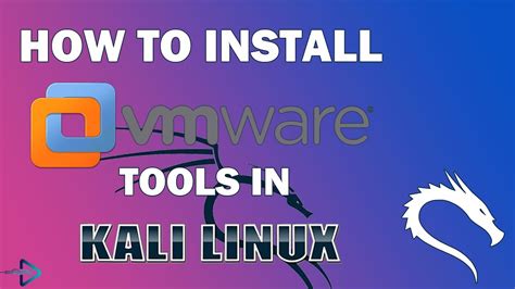 Steps to install VMware Tools in Kali Linux
