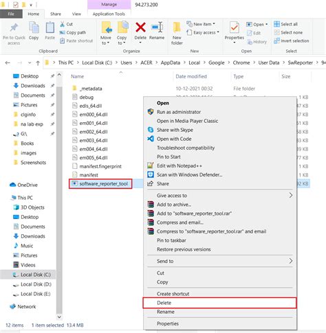 Steps to remove Google Software Reporter for good