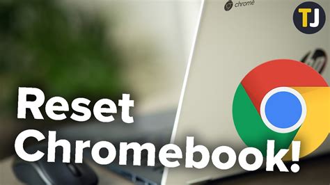 Steps to reset your Chromebook
