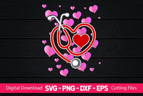 Download Stethoscope Heartbeat Files For Crafts