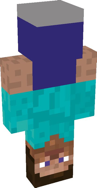Steve Minecraft Upside Down