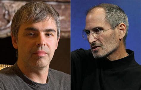 Steve Jobs and Larry Page