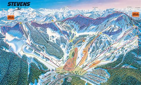 Stevens Pass Ski Map
