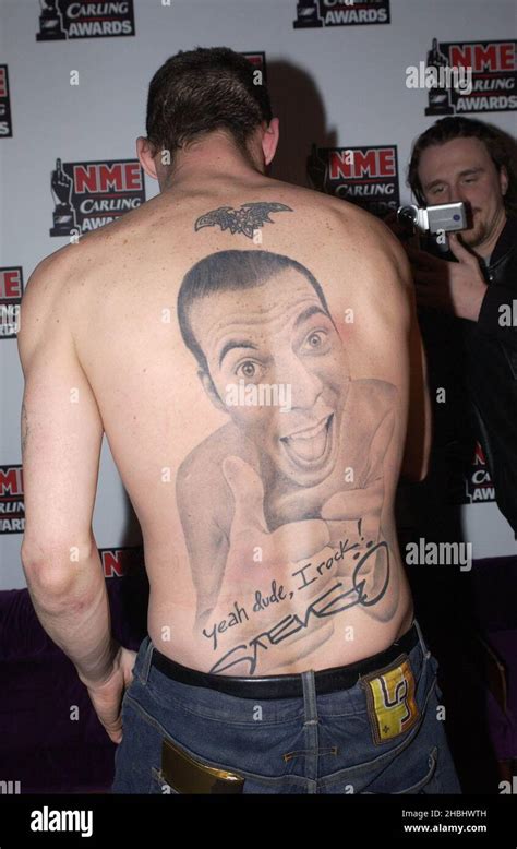 Steveo Back Tattoo