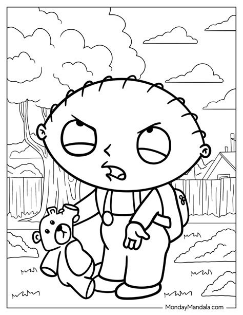 Stewie Coloring Pages