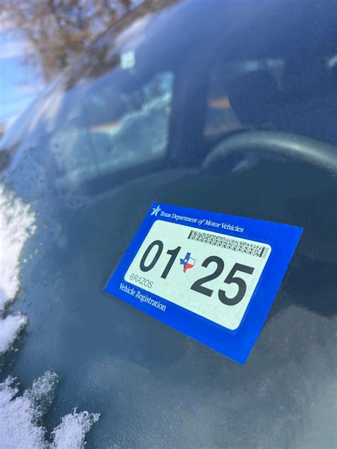 Sticker And Car Registration