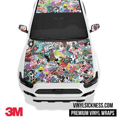 Sticker Bomb Car Kit