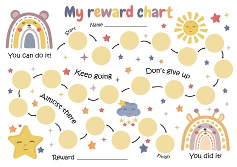 Sticker Chart Reward System