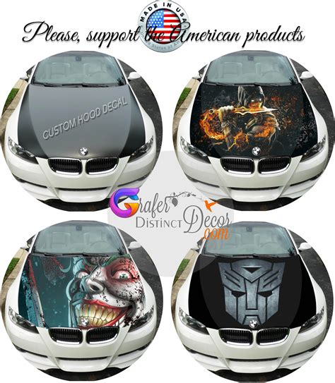 Sticker Design For Car Hood