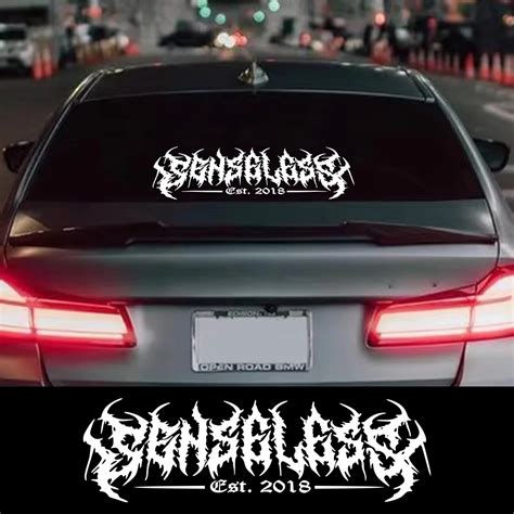 Sticker For Car Back